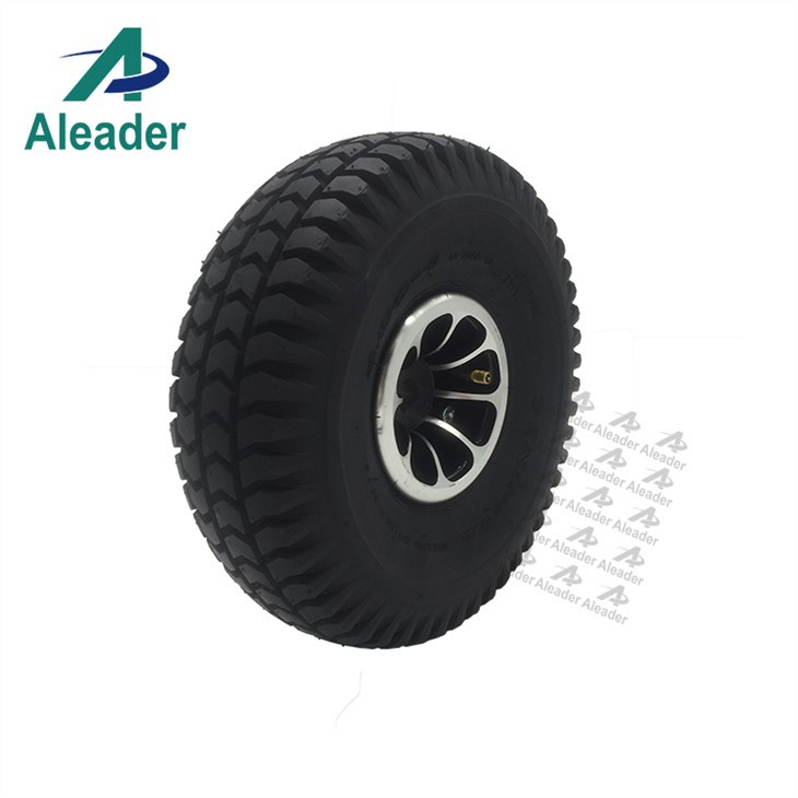 Knobby Wheelchair Wheels 12 Inch Pneumatic Tires